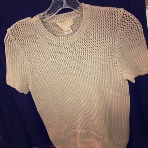 Michael Kors M sweater shirt beige